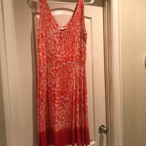Athleta Color dipped sun dress